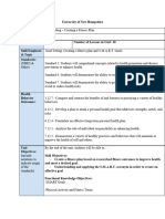 Health Observation 1 Lesson Plan