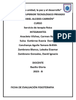 Ficha de Evaluación Fisioterapia Grupo Lalezca 2