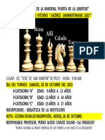 Difusión Torneo Interno de Ajedrez JSM 2023