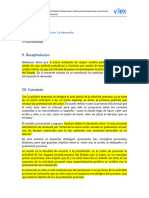 Manera de Iniciar El Juicio - La Demanda