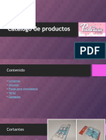 Catálogo de productos 1