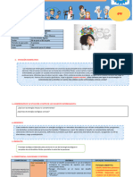 4º Planificador de La Experiencia de Aprendizaje #3ok