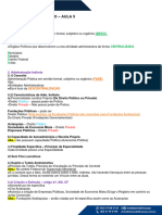 Resumo - Direito Administrativo - Aula 05