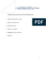 Caso y Programa de Intervencion (Raul Franco)