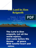 3 - The Lord in Zion Reigneth