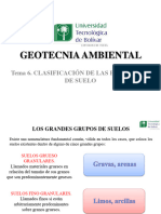 Tema 6. Clasificacion de Suelos