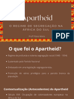 Aula Sobre Apartheid