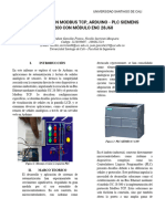 Comunicación Modbus TCP, Arduino - PLC Siemens 1200 Con Módulo Enc 28J60