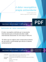 Dolor Neuropatico y Su Abirdaje Con Terapia Antioxidante