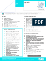 Tax Checklist For Nurses