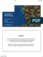 Acid Base Physiology HSF