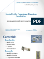 Energía Eléctrica Producida Por Dispositivos Piezoeléctricos