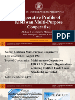 Cooperative Profile 1