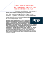 Conocemos Las Funciones Que Cumplen La Familia