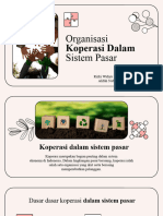 Organisasi Koperasi Dalam Sistem Pasar