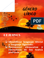 II Parte GÉNERO LÍRICO 2023