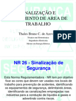 014 - Sinalização e Isolamento de Area de Trabalho