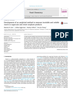 2016 Development of Method Starch in Sugar and Sorghum