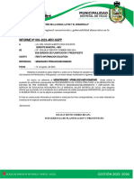 Informe #003-2023 - Anulacion de Certificacion Presupuestal