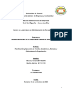 Planificación de Eventos Sociales, Académicos y Culturales