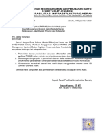 Surat Penggunaan Aplikasi PKRMS Dalam Metode Survei Pelaksanaan Jalan Daerah Provinsi Dan Kabupaten