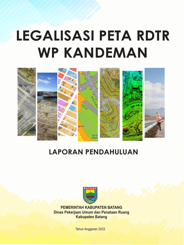 Legalisasi Peta RDTR WP Kandeman 2023 | PDF | Bisnis | Komputer