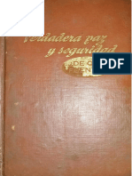 Verdadera Paz y Seguridad, ¿De Qué Fuente?