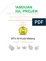 PANDUAN MODUL PROJEK MTs