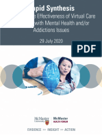 Virtual Care For Adults Addictions (2020)