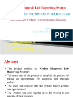 Online Diagnosis Lab Reporting System New