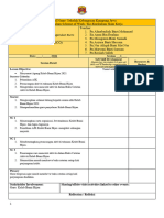 Scheme of Work Blank (Semester 1) - KELAB BUMI HIJAU 2021