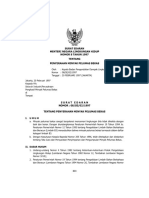 SE Menteri Negara No. 8 Tahun 1997 - Penyerahan Minyak Pelumas