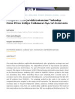 Pengaruh Kinerja Makroekonomi Terhadap Dana Pihak Ketiga Perbankan Syariah Indonesia - Student Research Journal