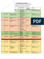 Jadwal Kuliah Hukum Dan Masy Kelas Reguler 2023