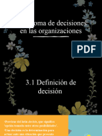 U3 La Toma de Decisiones