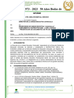 Informe de Fin de Gestion de Los Docentes de La U.E. Achocalla 2023