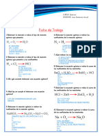 Ficha de Trabajo Quimica 18