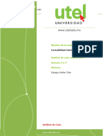 Análisis de Casos Contabilidad Intermedia - Evaluación 2 - P