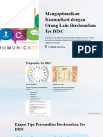 Mengoptimalkan Komunikasi Dengan Orang Lain Berdasarkan Tes DISC