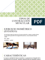 Tipos de Contracción Muscular