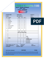 Marksheet