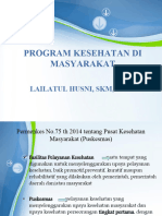 Program Kesehatan Di Puskesmas