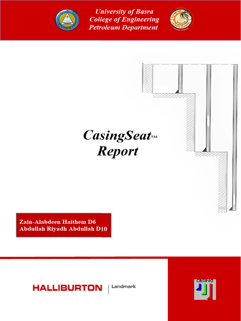 CasingSeat Report | PDF | Casing (Borehole) | Oil Well