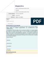 Evaluación Diagnóstica CURSO DE PEDAGOGIA
