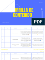 Parrilla de Contenidos - Movil Drive