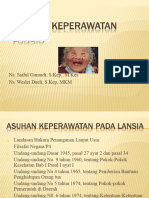 Asuhan Keperawatan Lansia