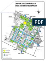A3-Denah Tempat Pelaksanaan Dan Parkir Kegiatan Wisuda Universtas Negeri Malang