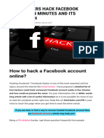 Facebook Hacking 2