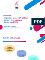 Implementasi SKP Online Dalam Menunjang Kegiatan P2KB