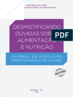 Desmistificando Duvidas Sobre Alimentação Nutricao